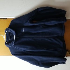 Blue Columbia Fleece Jacket 1X